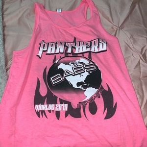 Cheer athletics panthers worlds tshirt